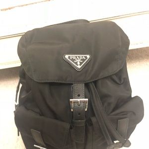 Prada Nylon Vela Small Backpack